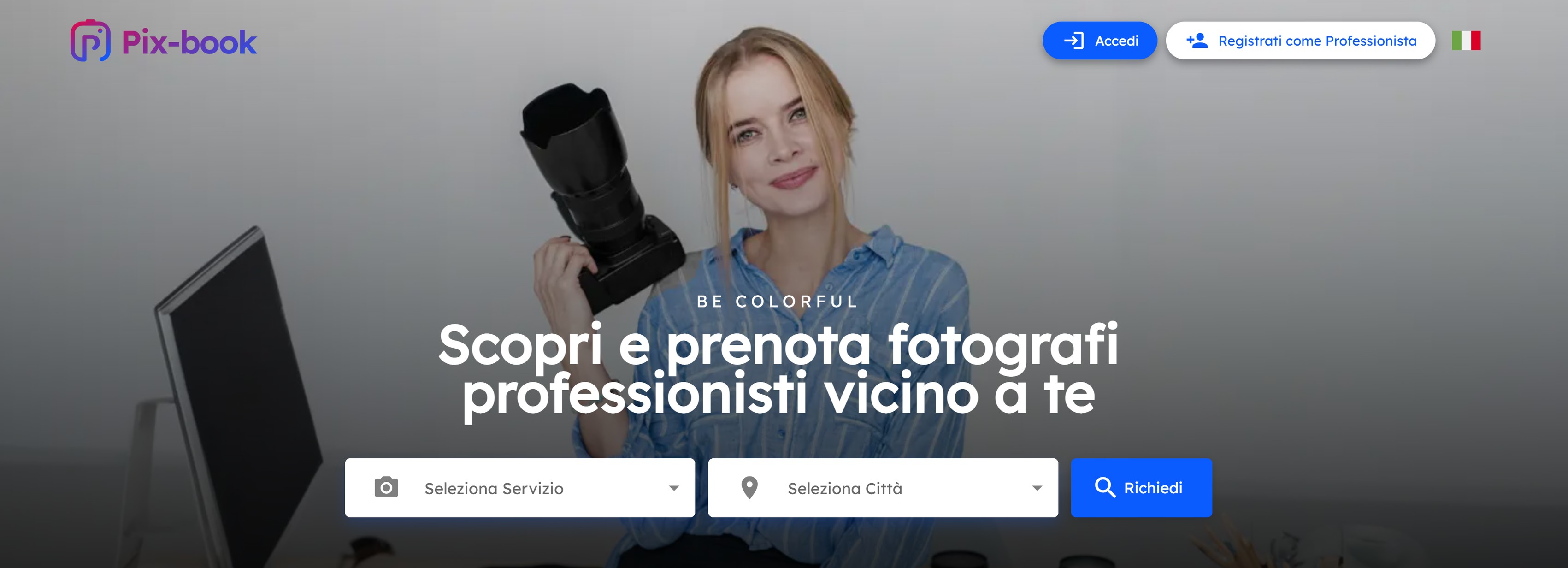 Pix-book - A platform for photographers